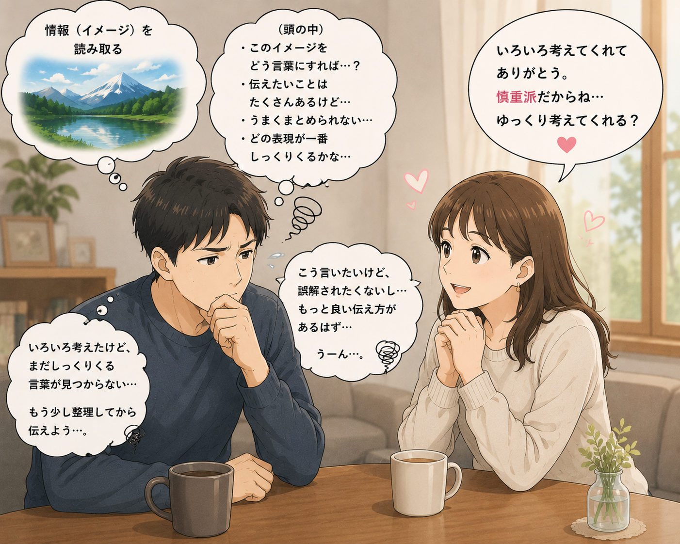 タイプが同じカップル